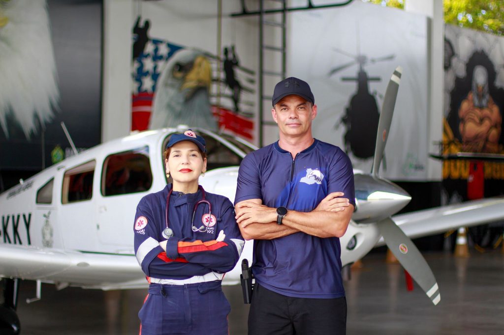 Operação aérea da SSP-AM resgata idoso indígena com complicações cardíacas