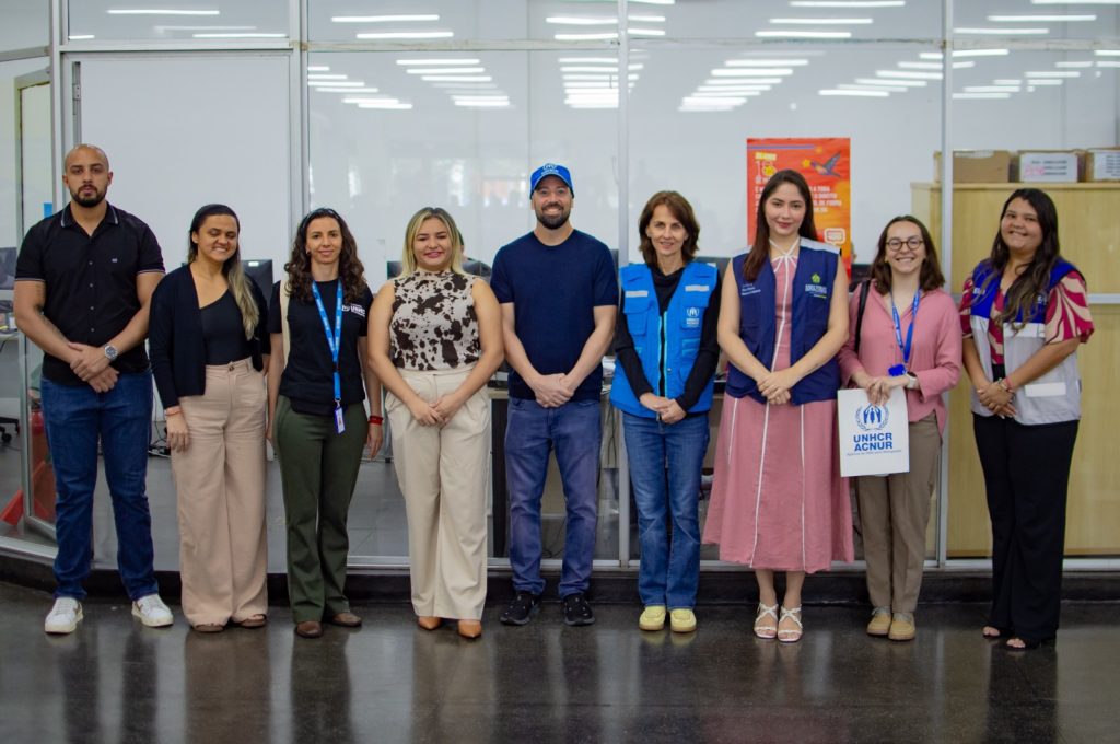 Sejusc fortalece política de acolhimento a migrantes e refugiados com visita do Acnur