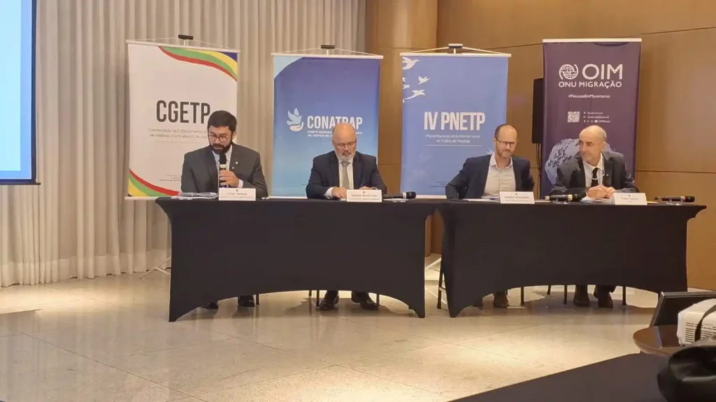 Sejusc participa de encontro nacional sobre atendimento a vítimas de tráfico internacional de pessoas