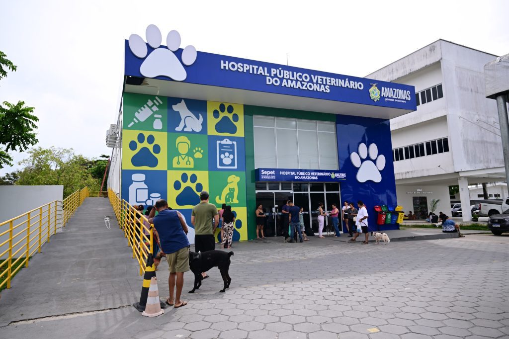Hospital Público Veterinário do Amazonas ultrapassa a marca de 26 mil animais atendidos em 5 meses de funcionamento