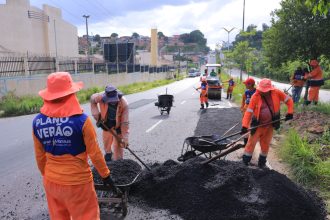 Prefeitura de Manaus leva nova camada asfáltica à avenida Margarita e melhora mobilidade na zona Norte