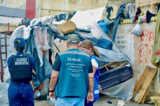 Prefeitura de Manaus realiza ação integrada de abordagem social na zona Sul da capital