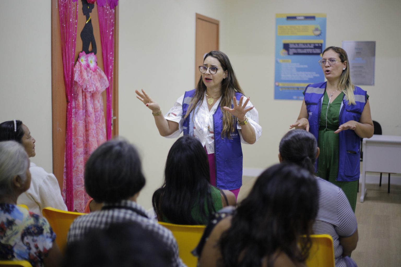 Prefeitura de Manaus realiza momento de acolhimento e lazer às mulheres acompanhadas pelo Centro Pop 