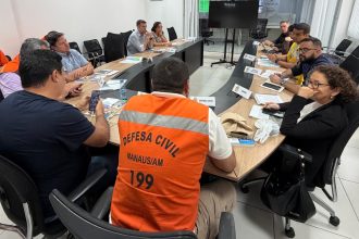 Prefeitura de Manaus registra 49 ocorrências durante chuvas e mantém sala de situação ativa para resposta emergencial