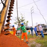 Prefeito David Almeida fiscaliza avanço dos serviços do quarto complexo viário de sua gestão e obra estratégica de mobilidade