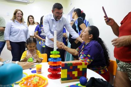 É mais um ato de esperança”, diz mãe atípica sobre novo Caic TEA, inaugurado pelo Governo do Amazonas
