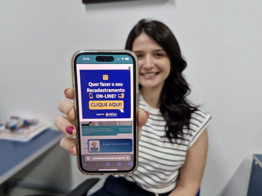 Prefeitura de Manaus convoca aposentados e pensionistas nascidos em abril para recadastramento previdenciário