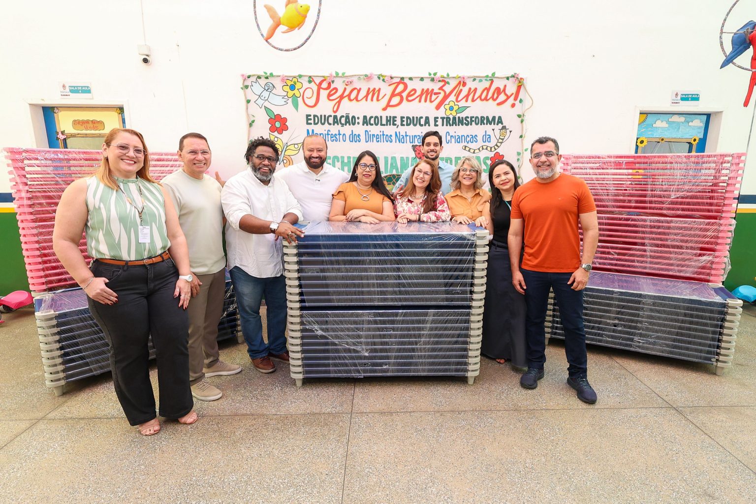 Prefeitura de Manaus amplia qualidade da educação infantil com novos equipamentos em creche da zona Norte