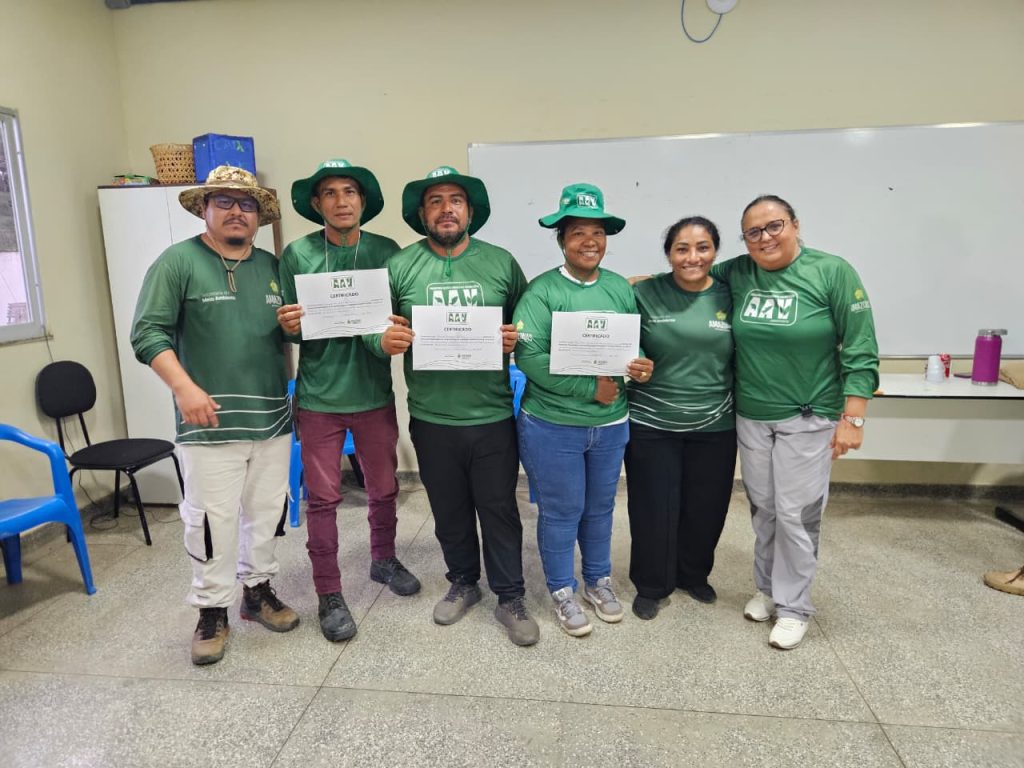 Sema forma 43 Agentes Ambientais Voluntários em três Unidades de Conservação no Amazonas