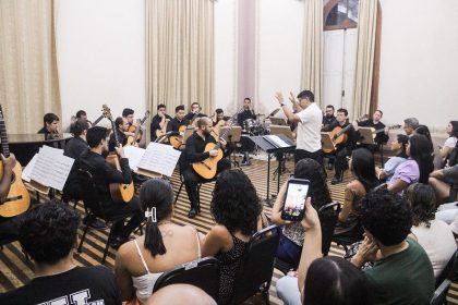 Orquestra de Violões do Amazonas apresenta concerto ‘Nosso Brasil’ no Palácio da Justiça