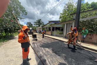 Prefeitura de Manaus avança com recuperação asfáltica e transforma mobilidade no Jorge Teixeira