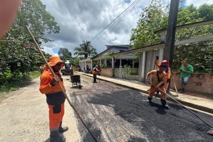 Prefeitura de Manaus avança com recuperação asfáltica e transforma mobilidade no Jorge Teixeira