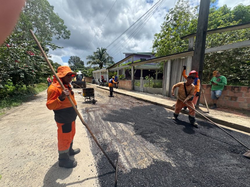 Prefeitura de Manaus avança com recuperação asfáltica e transforma mobilidade no Jorge Teixeira