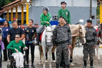 PMAM – 189 anos: Projeto de equoterapia fortalece inclusão e atende crianças no Amazonas
