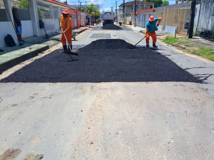 Prefeitura de Manaus avança com nova frente de asfalto no bairro Cidade Nova e leva mais dignidade e mobilidade aos moradores