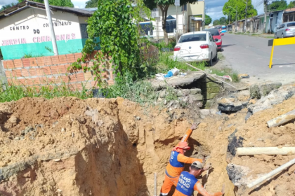 Prefeitura de Manaus conclui recuperação de drenagem no conjunto Canaranas e avança na melhoria da mobilidade na zona Norte