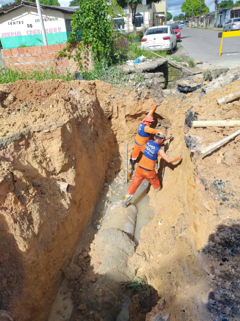 Prefeitura de Manaus conclui recuperação de drenagem no conjunto Canaranas e avança na melhoria da mobilidade na zona Norte
