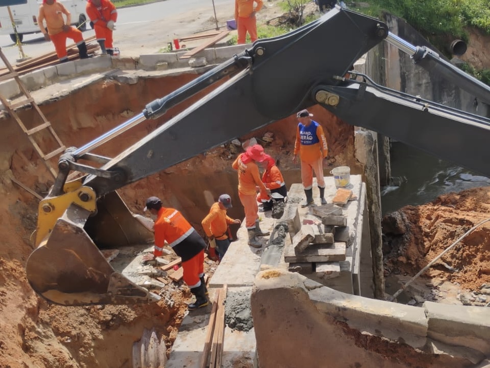 Prefeitura de Manaus implanta estruturas de grande porte e moderniza drenagem no bairro Colônia Terra Nova
