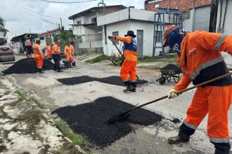 Prefeitura de Manaus leva novo asfalto ao bairro Mauazinho e melhora mobilidade na região 