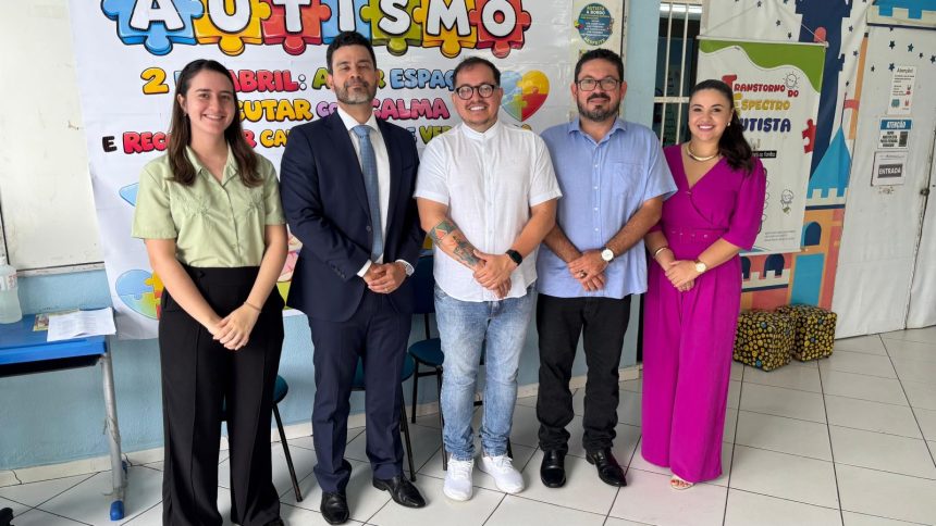 Prefeitura recebe visita do MP-AM no Eamaar e discute ampliação de atendimentos a pessoas com TEA em Manaus