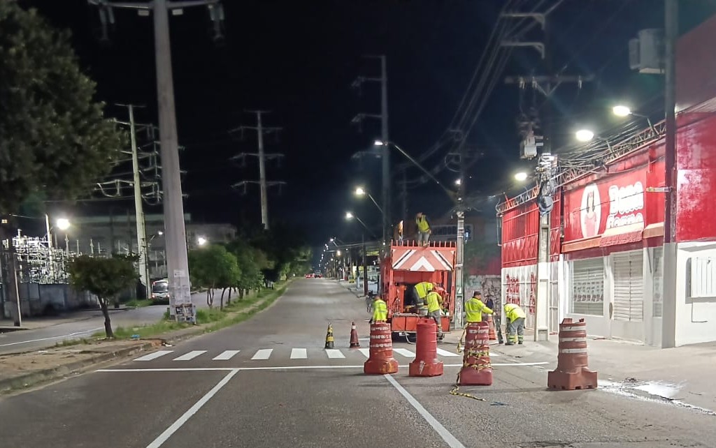 Prefeitura reforça sinalização viária para salvar vidas e reduzir acidentes em Manaus 