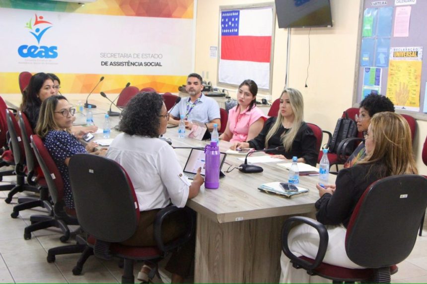 Seas recebe representantes do MDS para diálogo sobre Política Nacional de Cuidados