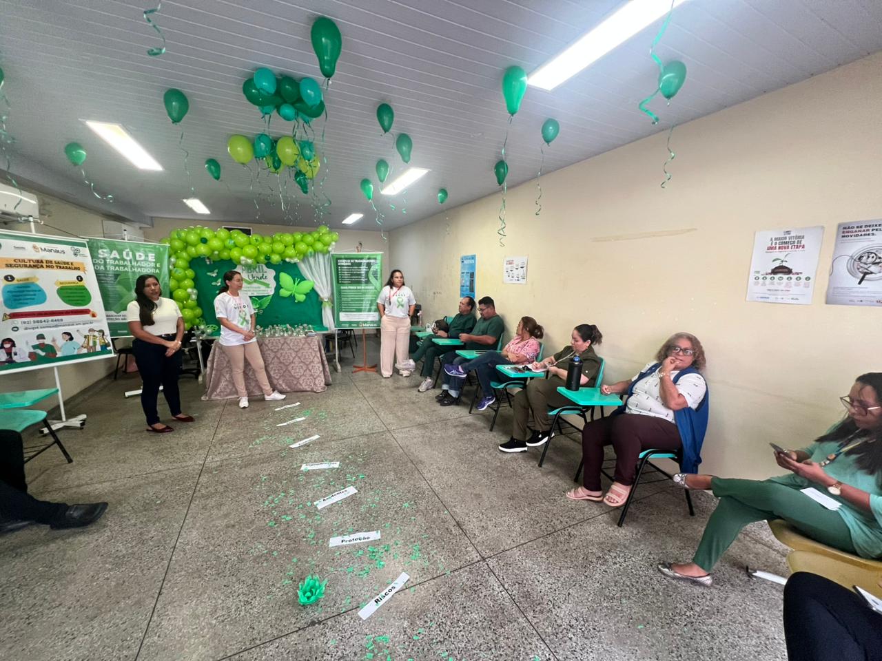 Prefeitura de Manaus promove ‘Abril Verde’ para prevenção de doenças e acidentes relacionados ao trabalho