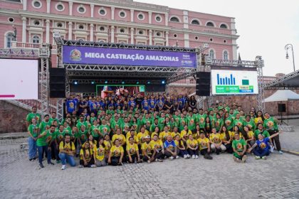 ‘Mega Castração Amazonas’ recebe reconhecimento nacional de maior número de castrações de animais realizadas em um único local em 8 horas