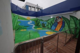 Governador Wilson Lima vistoria obras do Centro de Atenção Integral Juventude TEA, em Manaus