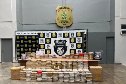 Após denúncia via 197, PC-AM apreende 328 quilos de maconha tipo skunk avaliados em R$ 6,5 milhões em Manaus