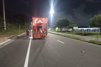 Prefeitura intensifica sinalização viária em Manaus para salvar vidas e reforçar segurança no trânsito