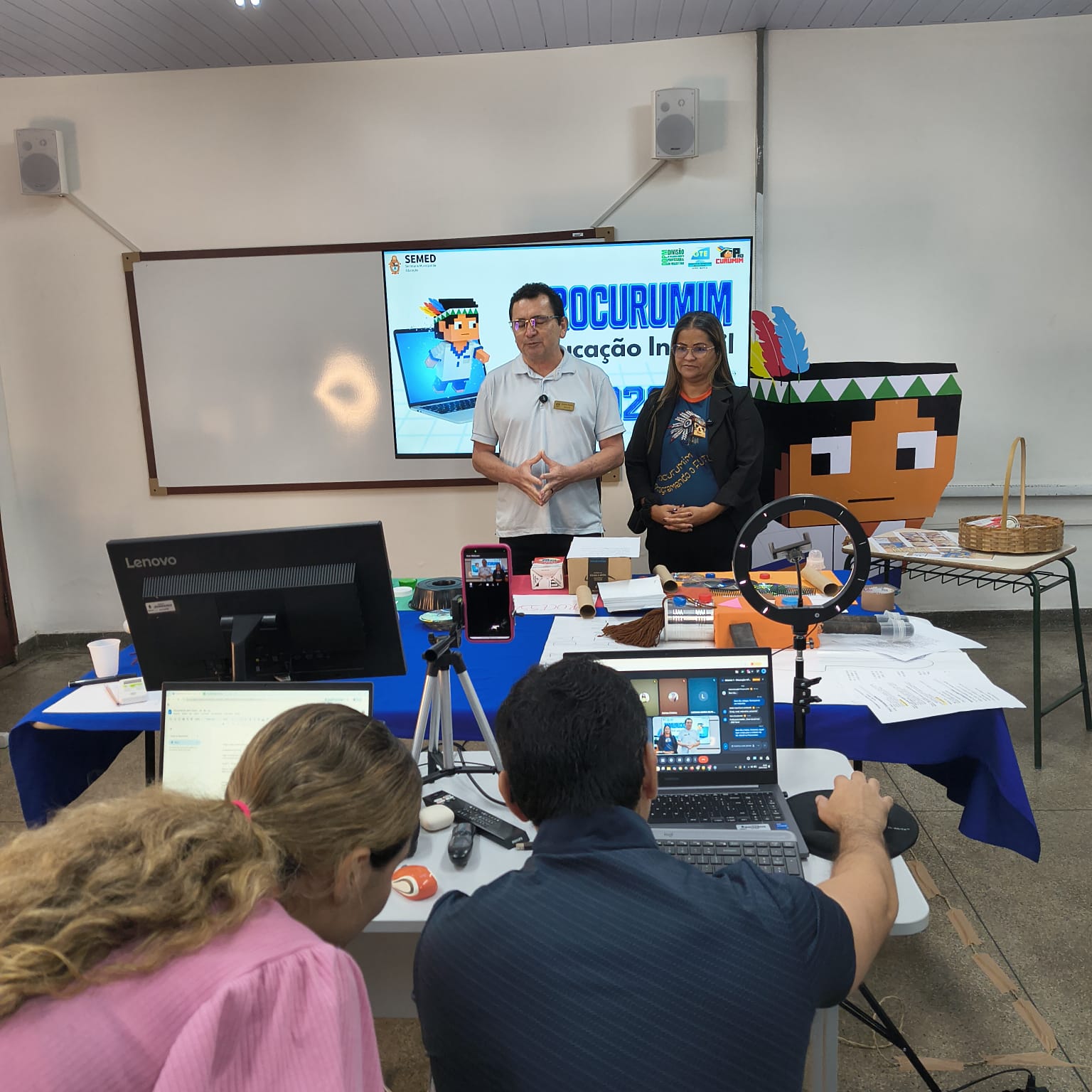 Mais de 180 professores da educação infantil da prefeitura participam de formação on-line de robótica