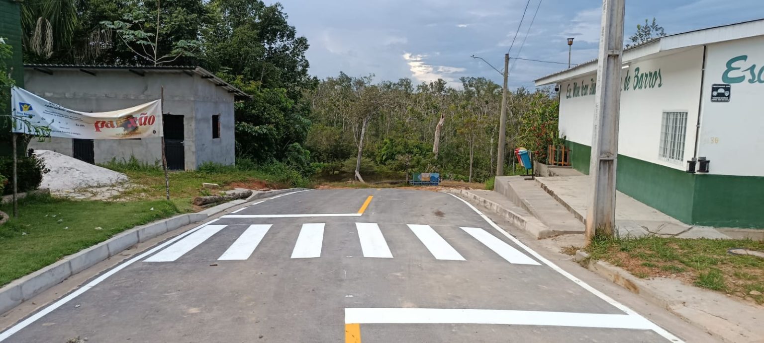 Prefeitura de Manaus conclui recuperação e sinalização do ramal do Cuieiras e reforça segurança na zona rural 