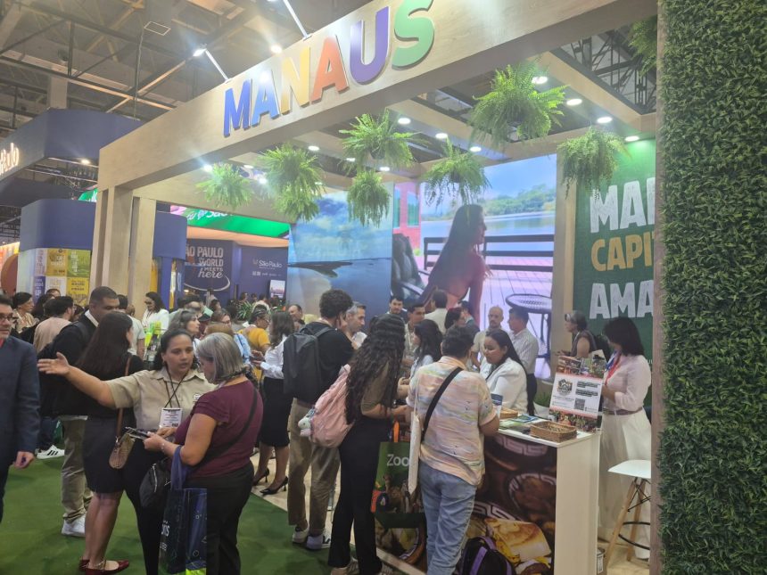 Manaus se destaca na WTM Latin América e avança no ranking de destinos mais procurados