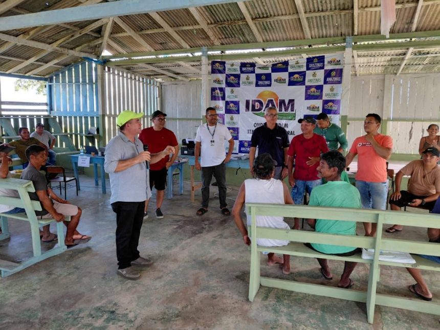 Idam atende agricultores familiares em Maués com emissão de documentos e elaboração de projetos para crédito rural
