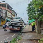 Ação da Prefeitura de Manaus combate veículos abandonados e melhora mobilidade urbana