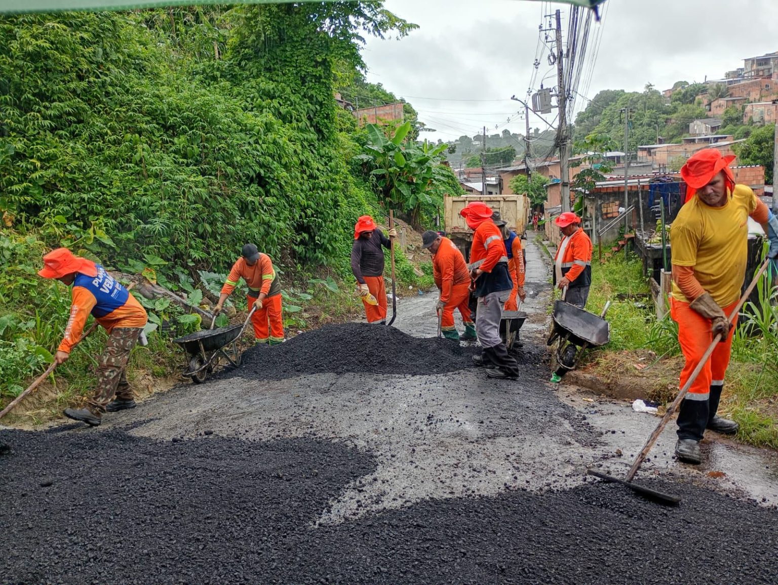 Prefeitura de Manaus intensifica recuperação asfáltica e transforma mobilidade no Vale do Sinai