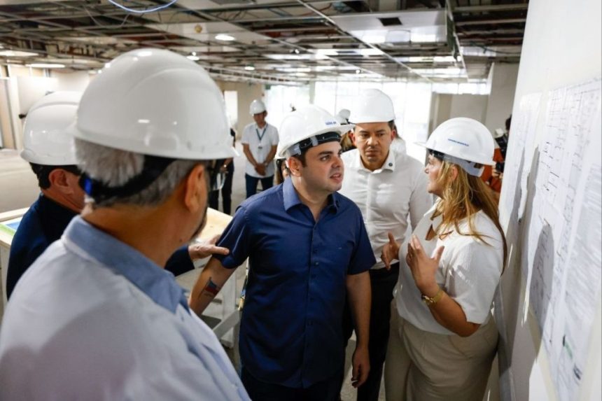 Com foco na modernização e acolhimento, governador interino Roberto Cidade vistoria obras da FCecon