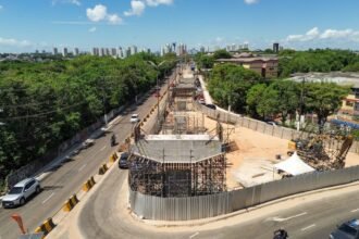 Obras do complexo viário Passarão avançam e reorganizam o trânsito na zona Oeste de Manaus