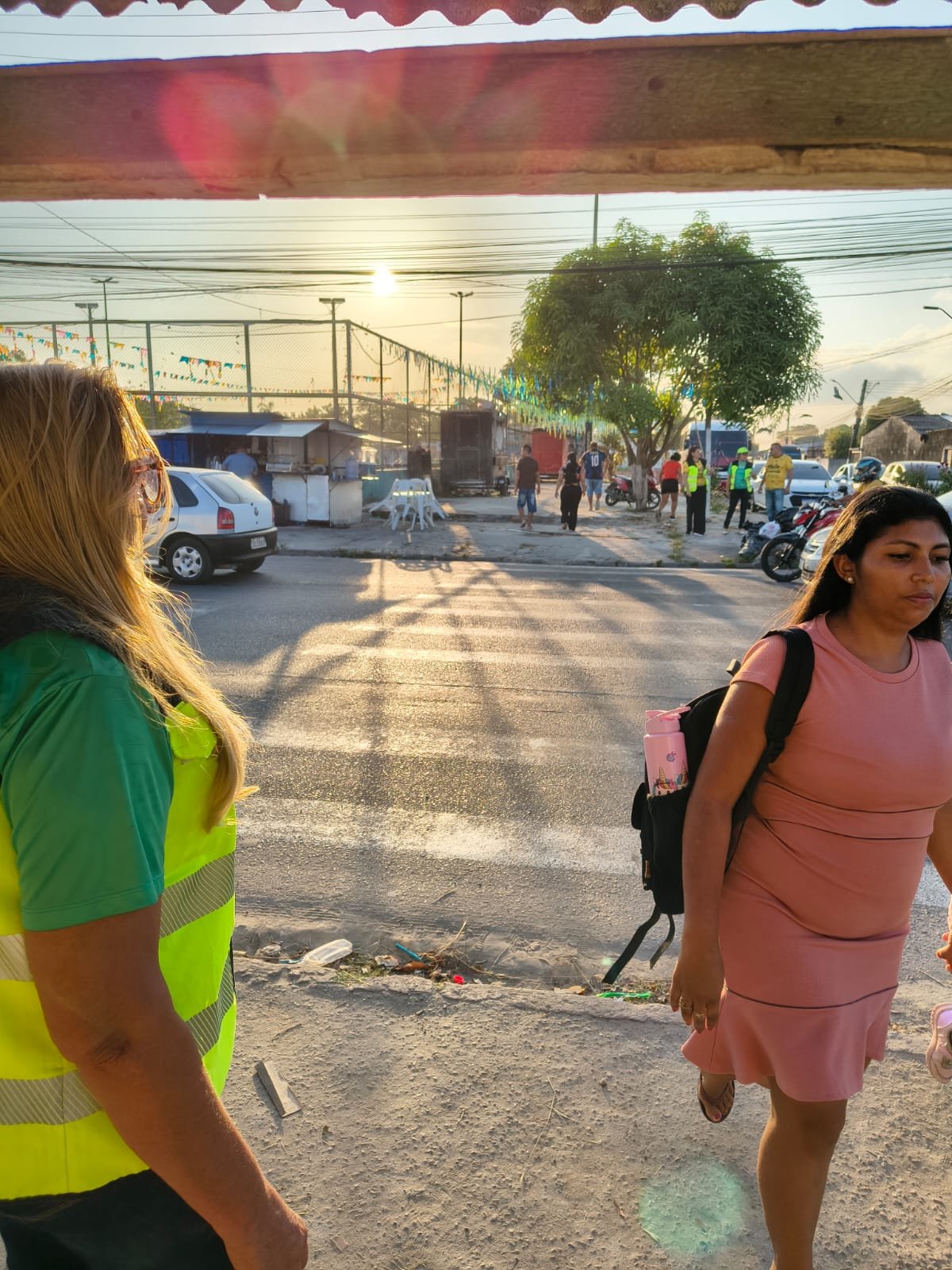 IMMU realiza pesquisa volumétrica de veículos e pedestres no cruzamento da rua Padre João Ribeiro com a rua K em Cidade Nova