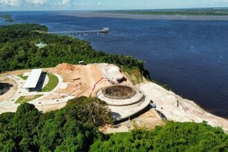 Obras do parque Encontro das Águas Rosa Almeida avançam com frentes simultâneas nesta quinzena