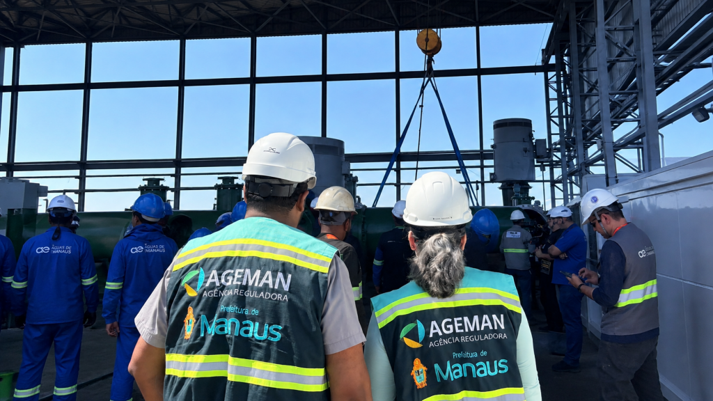 Ageman acompanha parada programada da ETA Ponta das Lajes e impacto no abastecimento de água em bairros de Manaus